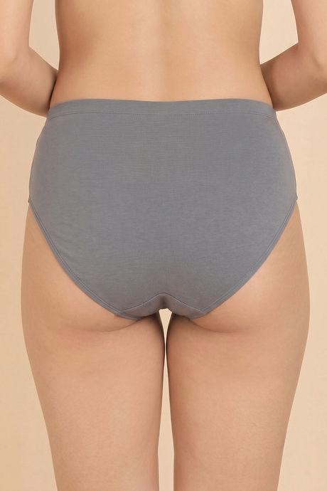 Zivame Full Coverage Medium Rise Hipster Panty (Pack of 3) - Multicolor — image 12